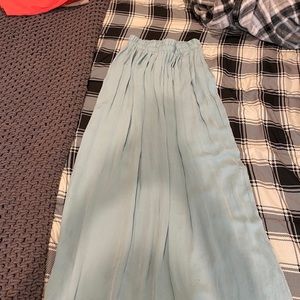 Teal skirt